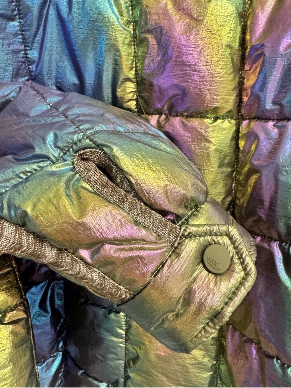 Free People Iridescent Time to Shine Pippa Packable Puffer Jacket - Picture 9 of 9